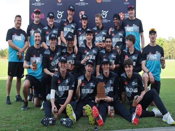 New Zealand under-19 team. (Photo- ICC)