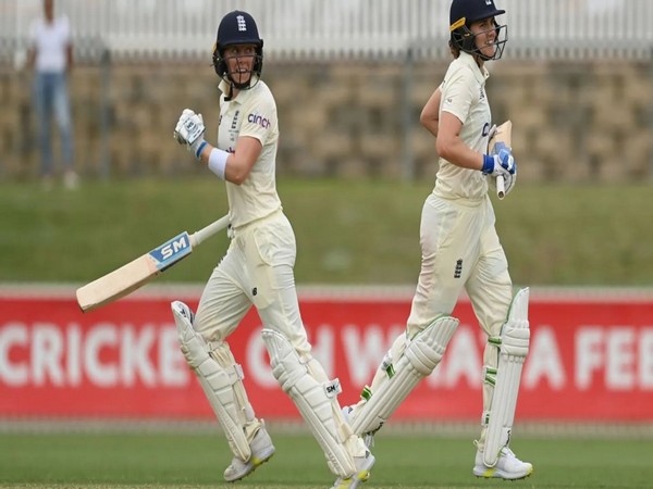 Players of England Women's team in action (Image: ICC) 