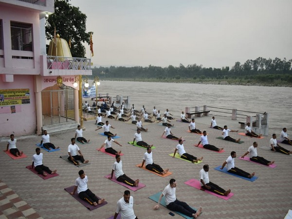 Yoga Day celebrations at BSF Jammu (Photo/ANI)