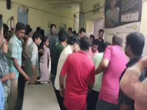 Visuals from hospital in Malda (Photo/ANI)