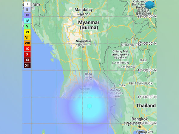 Third tremors of magnitude 4.5 jolts Myanmar (Image Credit: Twitter/@NCS_Earthquake)