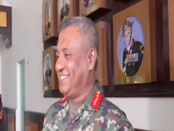 Brigadier General Wais Waheed, Commandant of the Maldives National Defence Force (MNDF) Marine Corps (Photo/ANI)