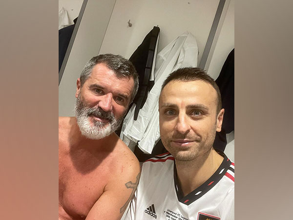 Roy Keane (left) and Dimitar Berbatov (right) (Photo: Instagram/Dimitar Berbatov)