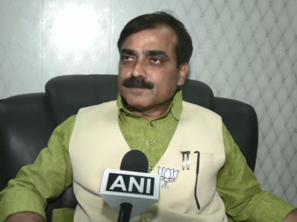 BJP MLA Jivesh Mishra (Photo/ANI)