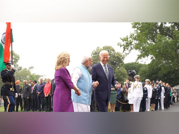 PM Modi with US President Joe Biden, First Lady Jill Biden (Source: Twitter/@narendramodi)