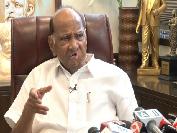 NCP chief Sharad Pawar (File Photo/ANI)