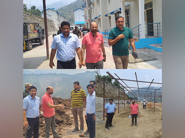 Deputy Commissioner inspects Amarnath Yatra arrangements (Photo/ANI)