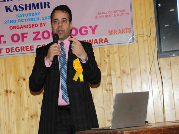 Manzoor Ahmad Mir (Photo/ANI)