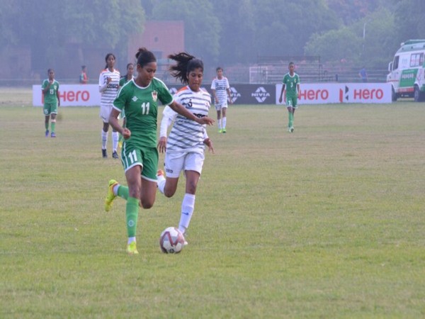 A visual from the match. (Photo- AIFF Media)