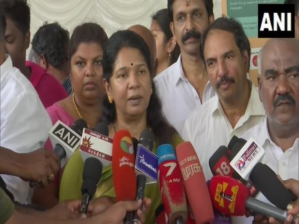 DMK MP Kanimozhi (Photo/ANI)