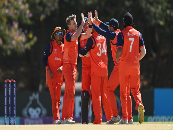 Team Netherlands. (Photo- ICC Twitter)