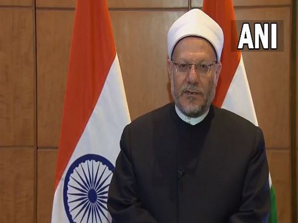 Grand Mufti of Egypt, Shawki Ibrahim Abdel-Karim Allam. (Photo: ANI)