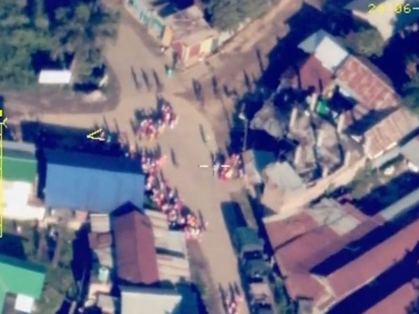 Visuals from spot (Photo source: Indian Army)