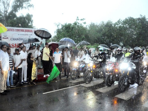 NCB Chandigarh organizes motorcycle rides (Photo/ANI)