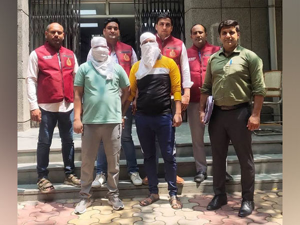 Two illegal firearm suppliers arrested in Delhi's Nangloi (Photo/ANI)