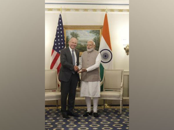 Boeing CEO David L Calhoun met Prime Minister Narendra Modi in Washington DC. (Photo Credit: Embassy of India, Washington DC)