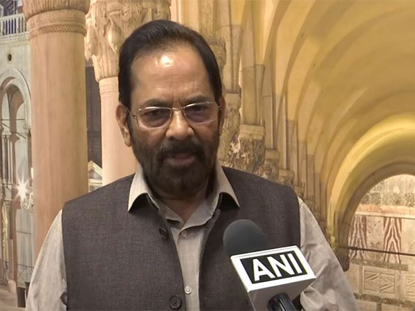 Former Union Minister Mukhtar Abbas Naqvi (File Photo/ANI)