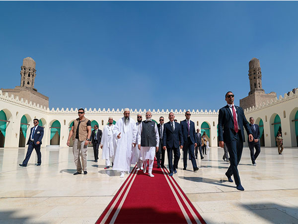 PM Modi in Egypt's Cairo (Image Credit: Twitter/@narendramodi)