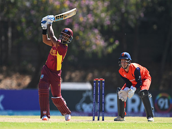 West Indies Vs Netherlands (Twitter: Photo/cricketworldcup)