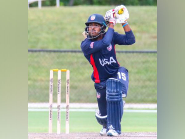 USA's captain Monank Patel (Twitter: Photo/cricketworldcup)