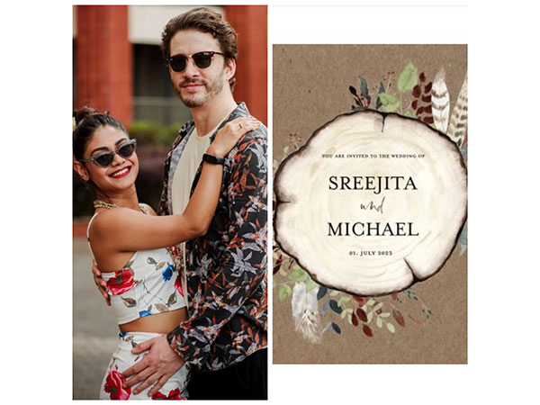 Sreejita De, Michael Blohm-Pape (Image source: Instagram)
