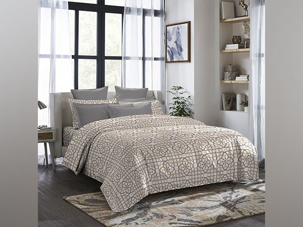 Trident's latest collection of Indulgence bedsheets crafted with luxurious finish coupled with superior quality and fine designs