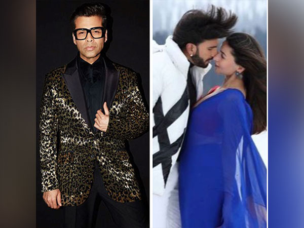Karan Johar, Ranveer Singh, Alia Bhatt (Image source: Instagram)