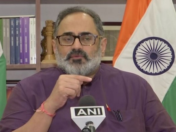 Union Minister Rajeev Chandrasekhar (Photo/ANI)