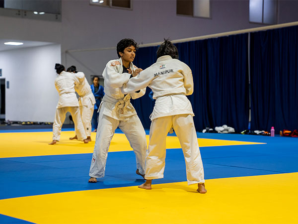 Judokas training ahead of National Cadet Judo Championships (Image: JFI/IIS)