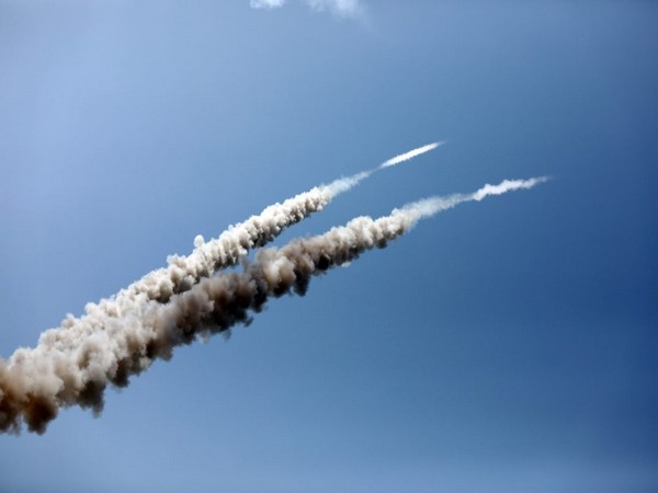 Rockets launched from Gaza (Photo/TPS)