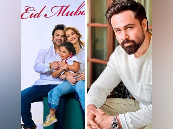 Adnan Sami with his family, Emraan Hashmi (Image source: Instagram)