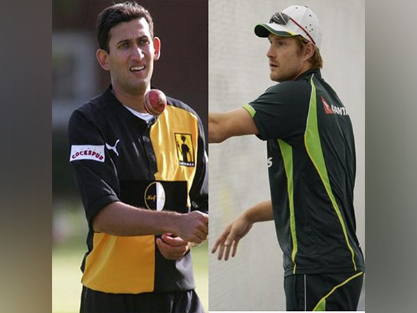 Ajit Agarkar and Shane Watson (Photo: Twitter)