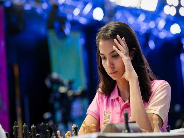 Triveni Continental Kings' Sara Khadem in action during Global Chess League (Image: GCL)