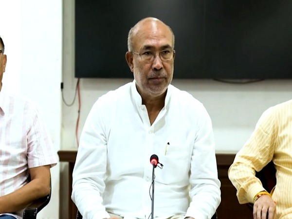 Manipur CM Biren Singh (Image: ANI)