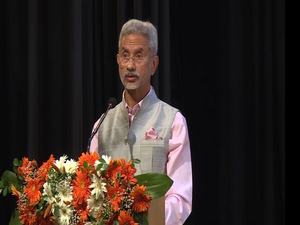 External Affairs Minister S Jaishankar at an event in Kolkata, West Bengal. (Photo: ANI)