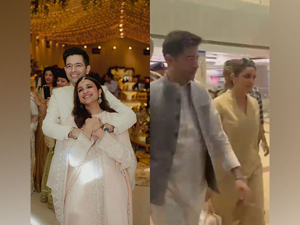 Parineeti Chopra and Raghav Chadha (Image source: Instagram)