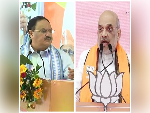 BJP chief JP Nadda and Union HM Amit Shah (Photo/ANI)