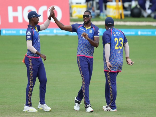 Barbados Royals celebrating after win over Guyana Amazon Warriors (Image: CPL)