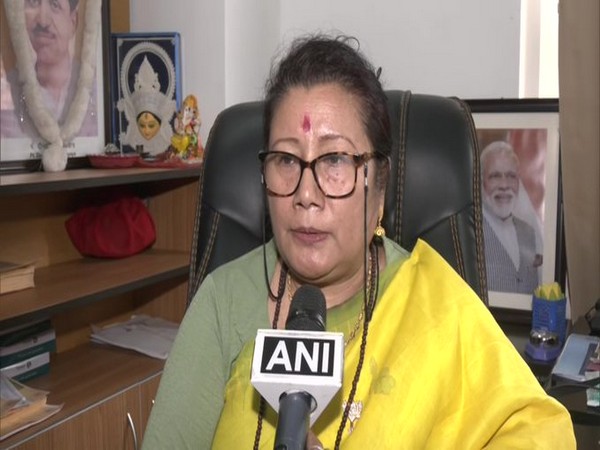 Bharatiya Janata Party (BJP) state president A Sharda Devi (Photo/ANI)