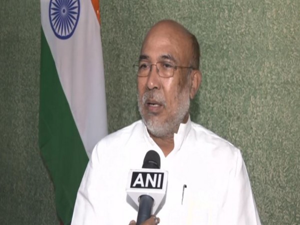 Manipur Chief Minister N Biren Singh. (Photo/ANI)
