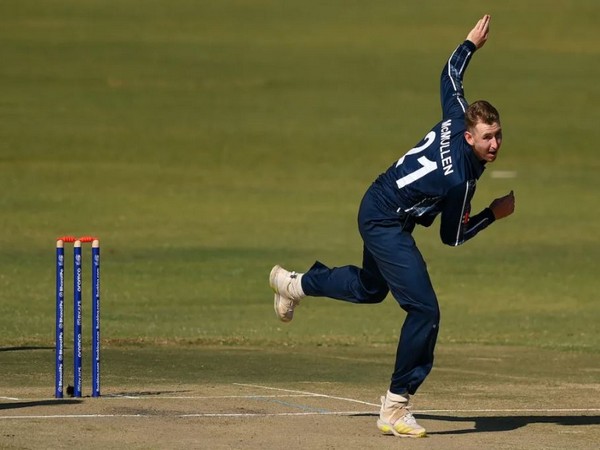 Scotland's Brandon McMullen (Twitter: Photo/CricketScotland)