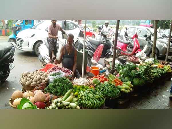 Prices of vegetables skyrocket in Guwahati (Photo/ANI)