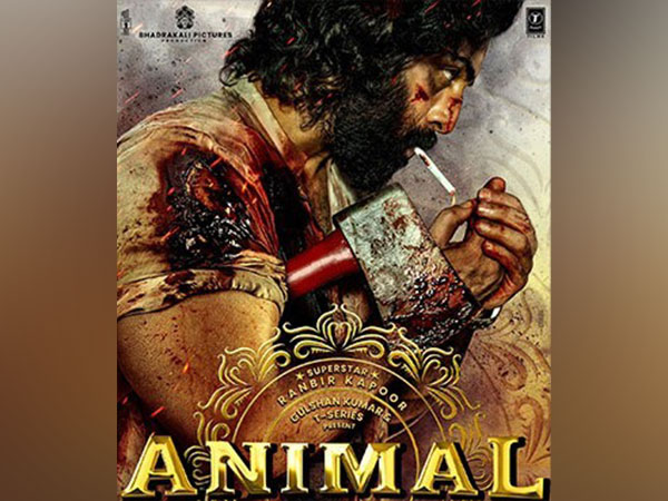 Ranbir Kapoor Animal poster (Image source: Instagram)