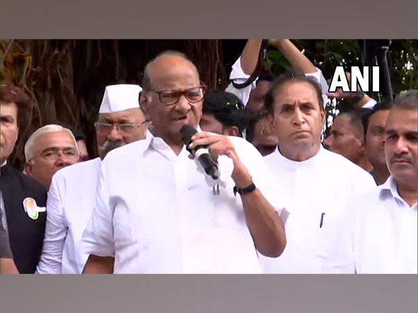 NCP chief Sharad Pawar (Photo/ANI)