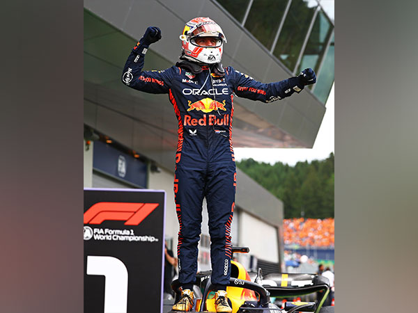 Max Verstappen after winning Austrian Grand Prix (Twitter: Photo/F1)