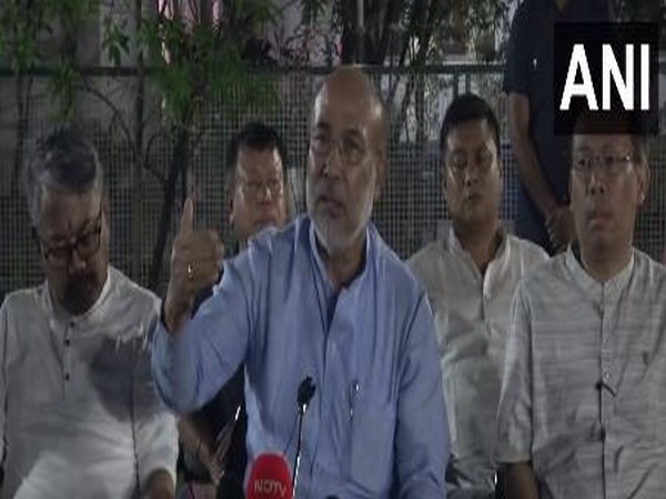 Manipur Chief Minister N Biren Singh (Photo/ANI)
