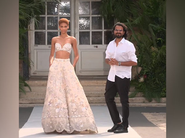 Rahul Mishra at Haute Couture Week (Image source:Instagram)