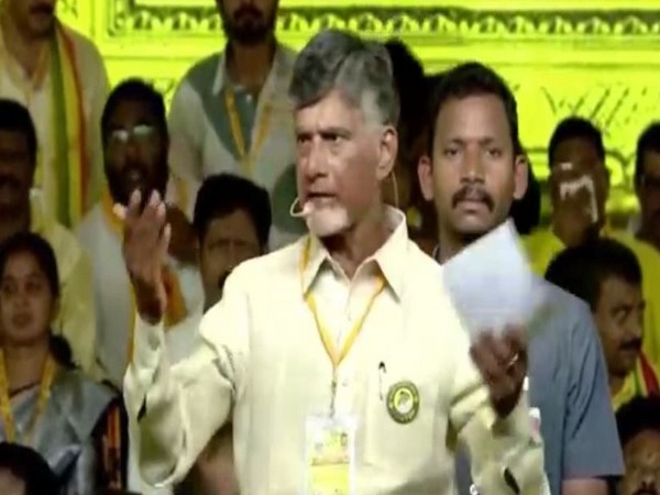 Former Andhra Pradesh CM Chandrababu Naidu (File photo/ANI)