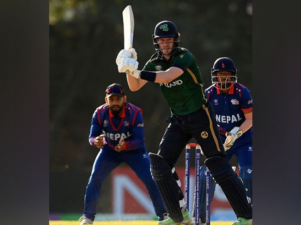 Ireland and Nepal players in action (Photo: Twitter/ICC)