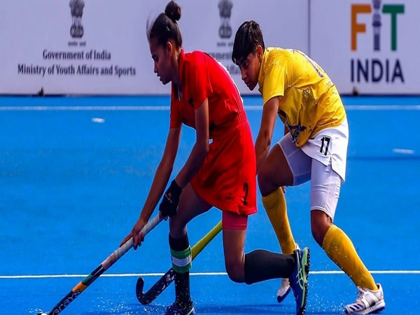 Women Hockey players in action (Photo/Hockey India)